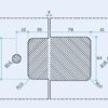 IN.05.321 Hydraulic Glass To Glass Hinge
