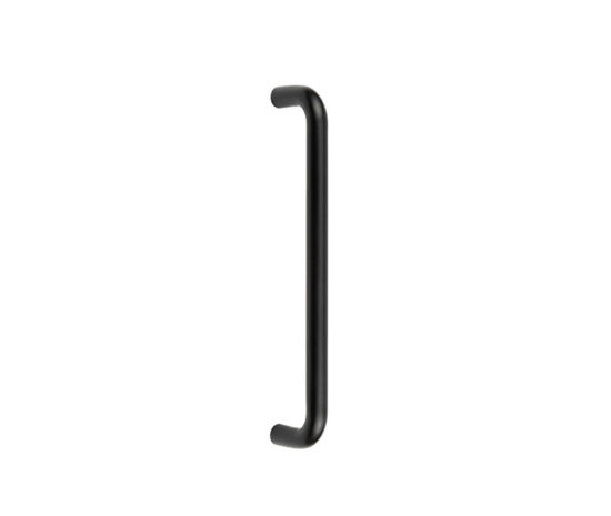 JMB119C Nero D Shape Pull Handle Bolt Through Fixing 300x19mm