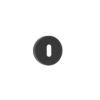 JMB16 Nero Matt Black Standard Escutcheon 52mm