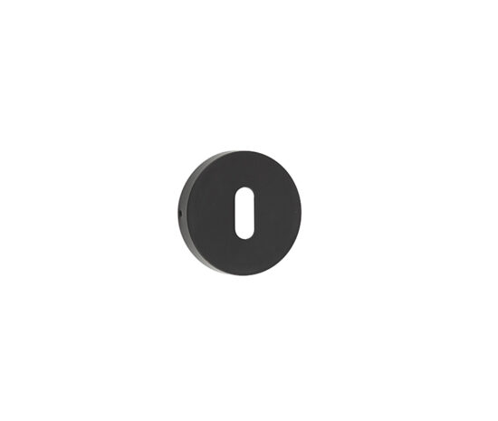 JMB16 Nero Matt Black Standard Escutcheon 52mm