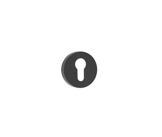 Nero Euro Profile Escutcheon Matt Black