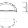 BUR423 Burlington Cupboard Pull