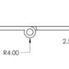 J9018 Double Phosphor Bronze Washered Hinge 102x67x2.5mm