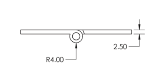 J9018 Double Phosphor Bronze Washered Hinge 102x67x2.5mm