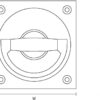 1805 Flush Ring Handle