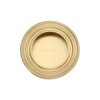 C1837 Round Reeded Flush Pull